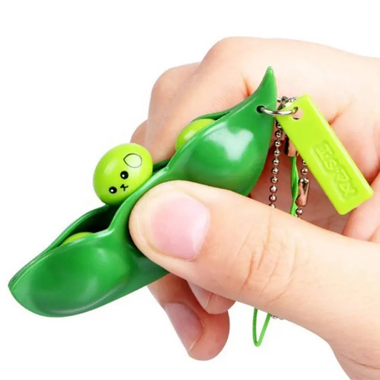 Pea's In A Pod - Fidget Keychain