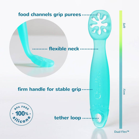 FlexiDip Silicone Learning Utencil (2 pack)