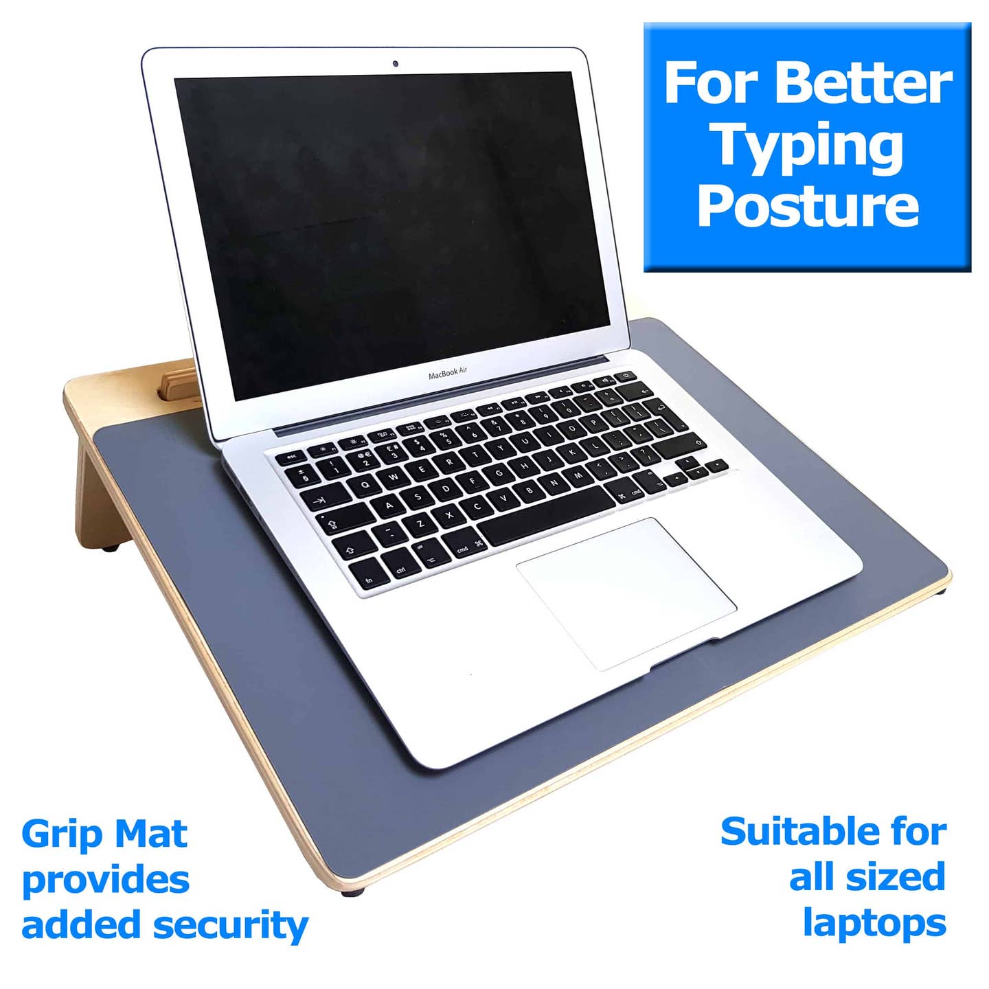Wooden Ergonomic Easywriter Writing Slope with Grip Mat