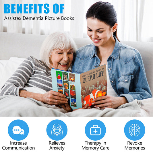 Picture Book Set for Seniors with Dementia (Set of 12)