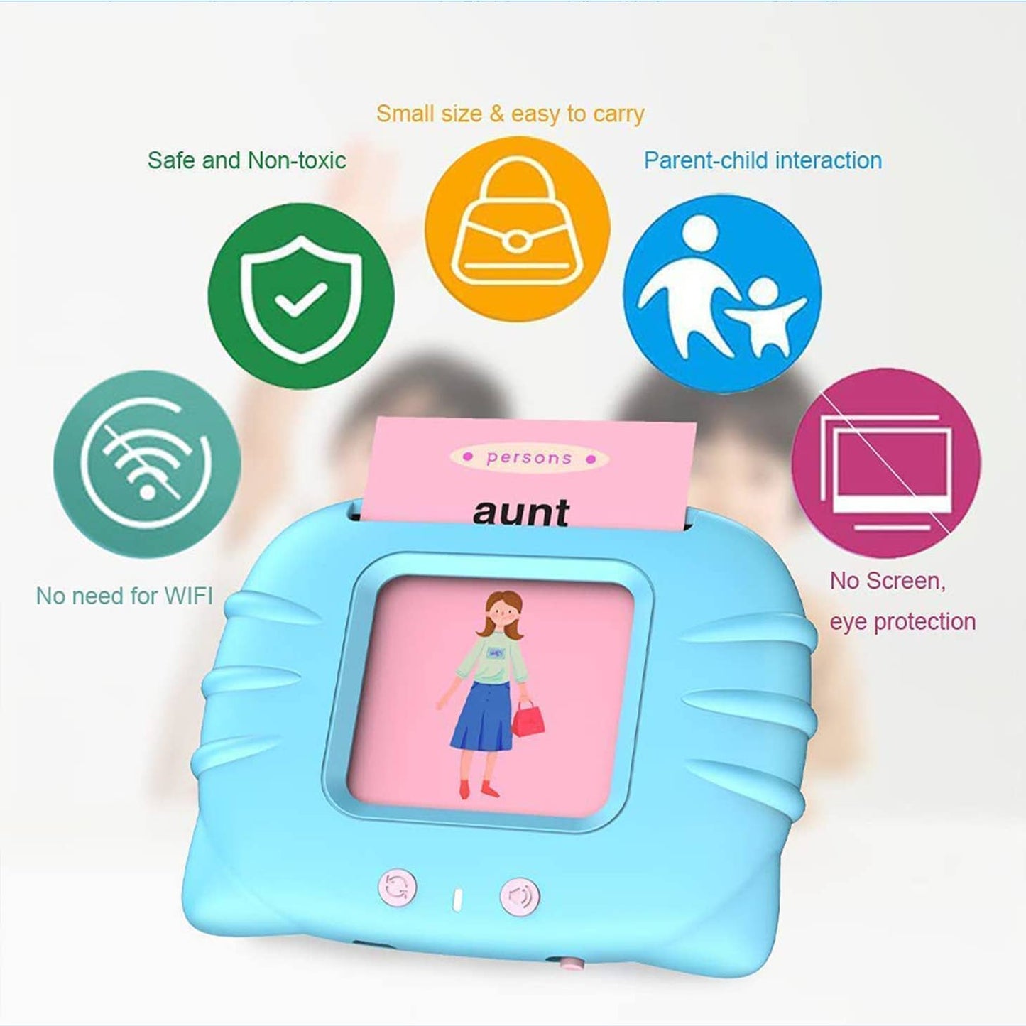 Card Carly Education Device - Pink