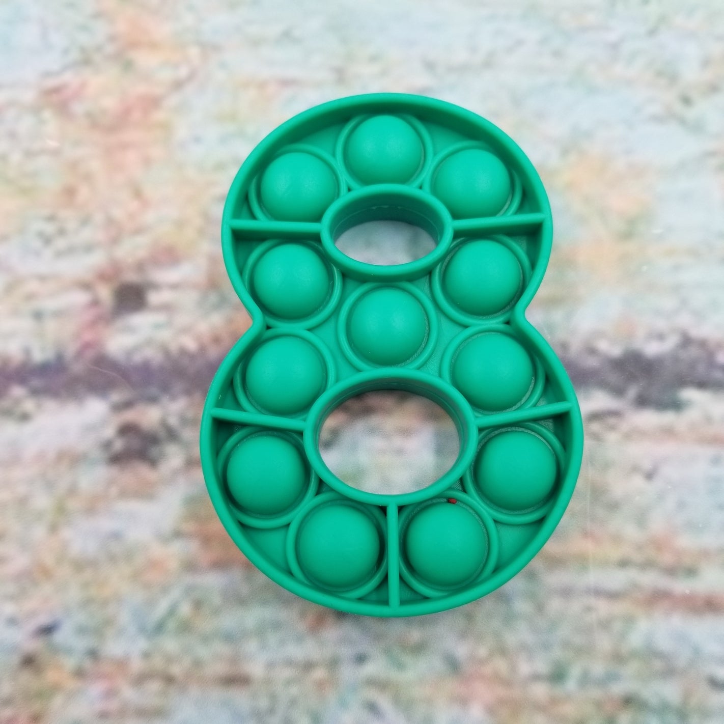 Green Numbers Pop It Set