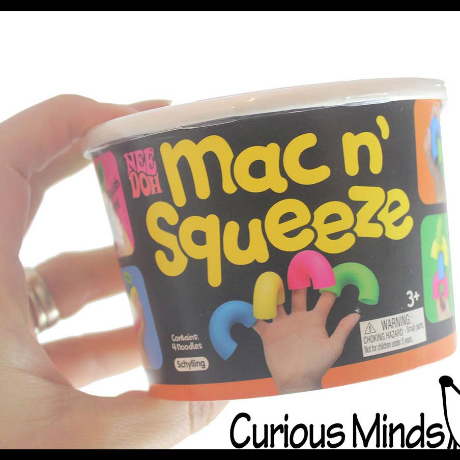 Nee Doh Mac and Squeeze Squishy Stress Toy