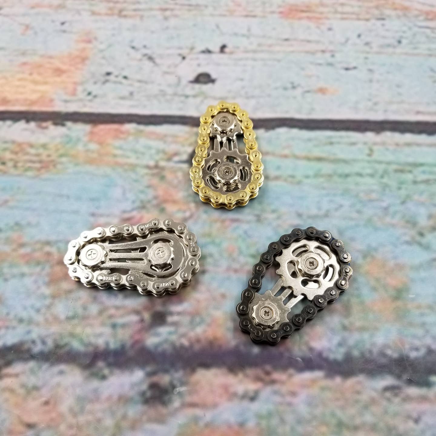 Gear Bike Chain Decompression Fidget
