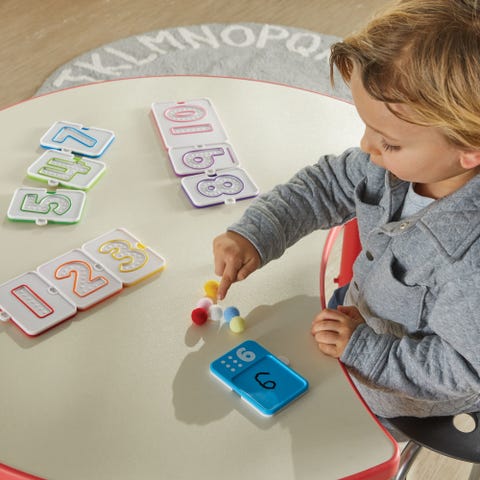 Sensory Number Trays