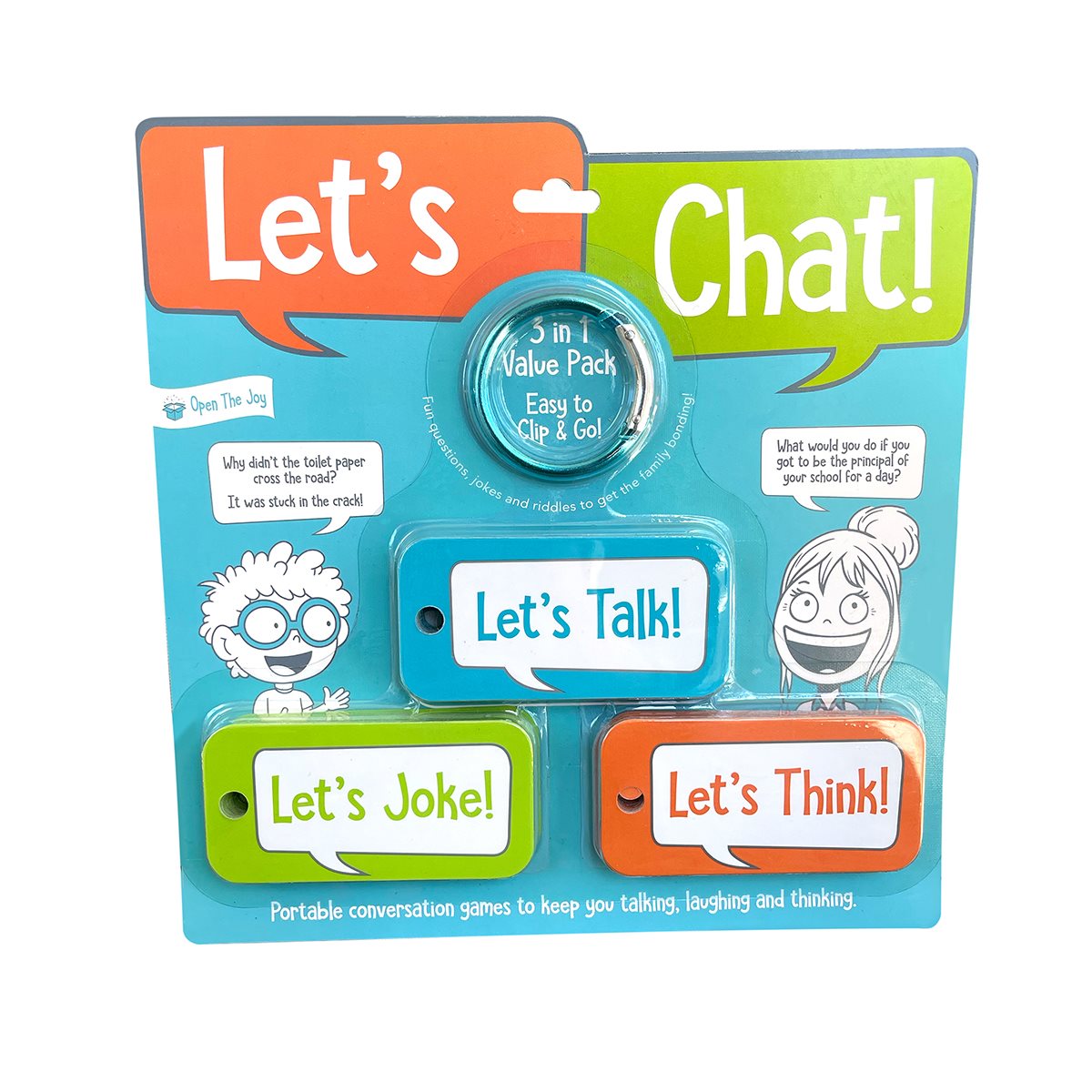 Lets's Chat! Portable Conversation Cards