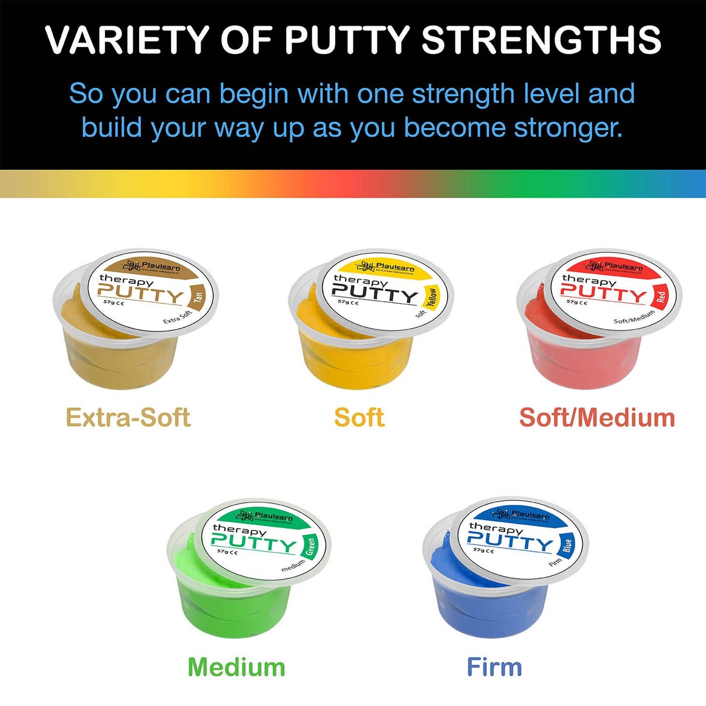 Therapy Putty 5 Pack
