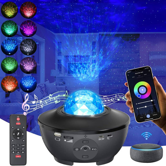 Stary Projector Light with Bluetooth Speaker