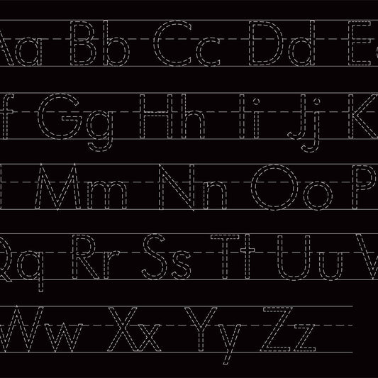 Reusable Activity Playmat Letters (2-sided)