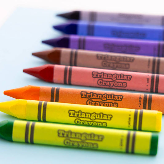 Triangular Crayons (8 Pack)