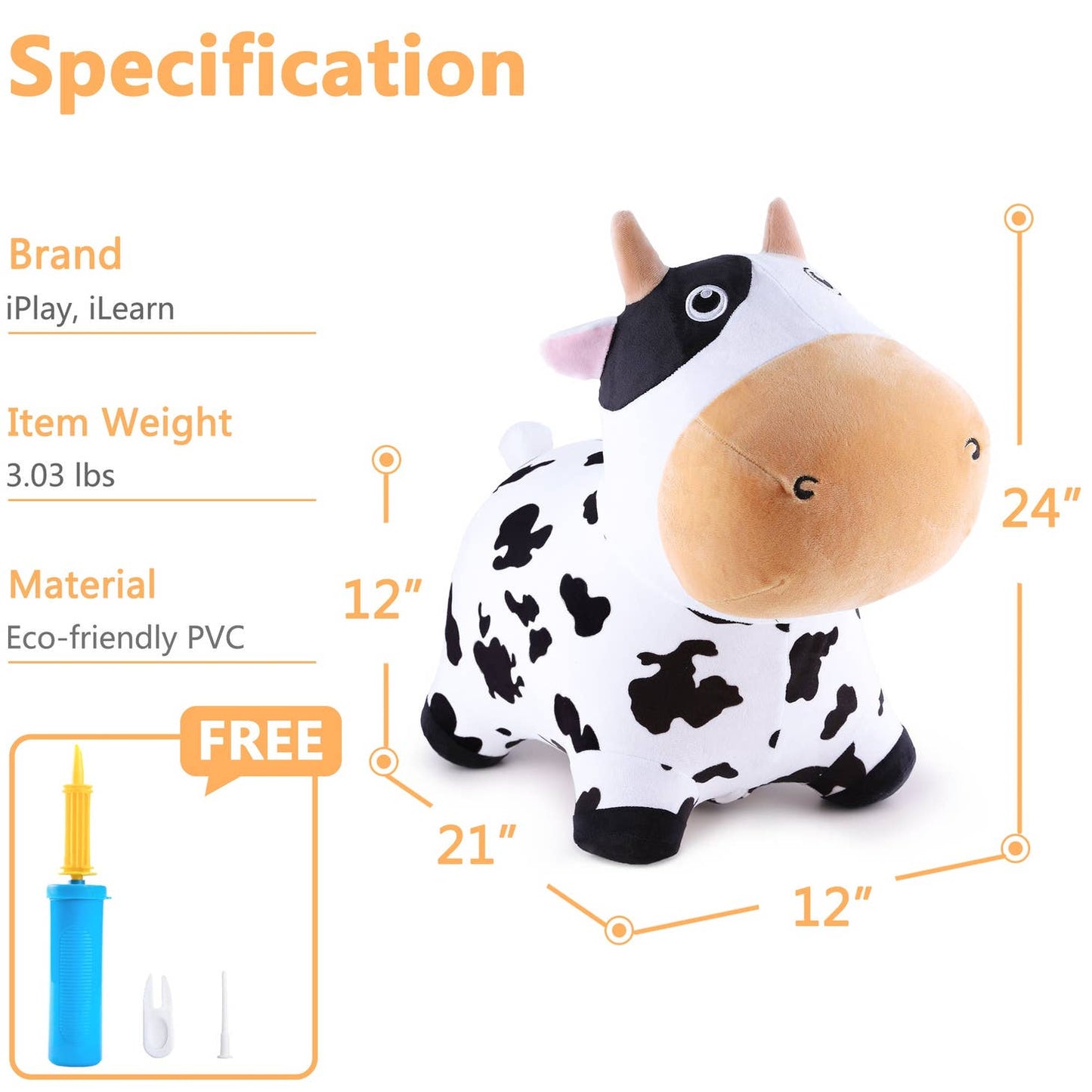 Bouncy Dairy Cow