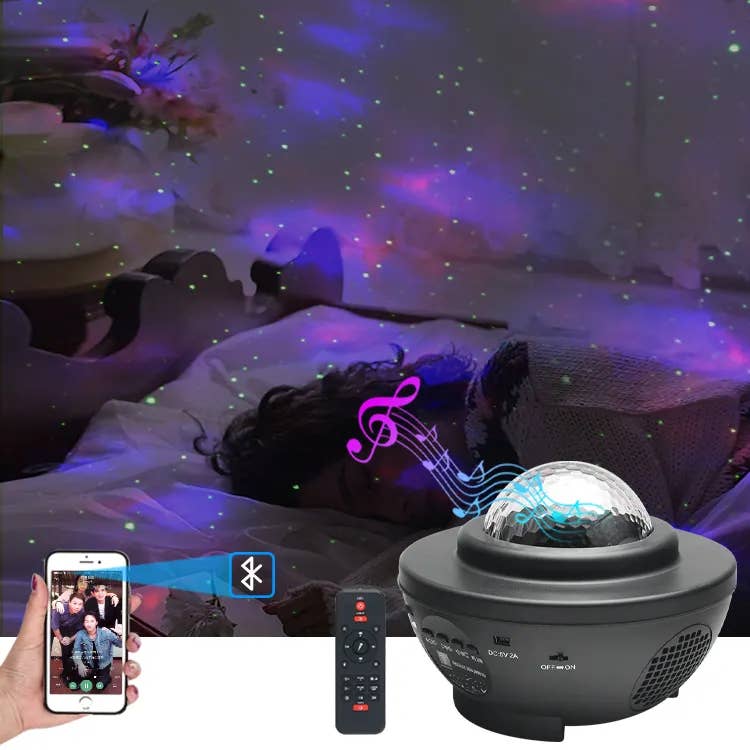 Stary Projector Light with Bluetooth Speaker