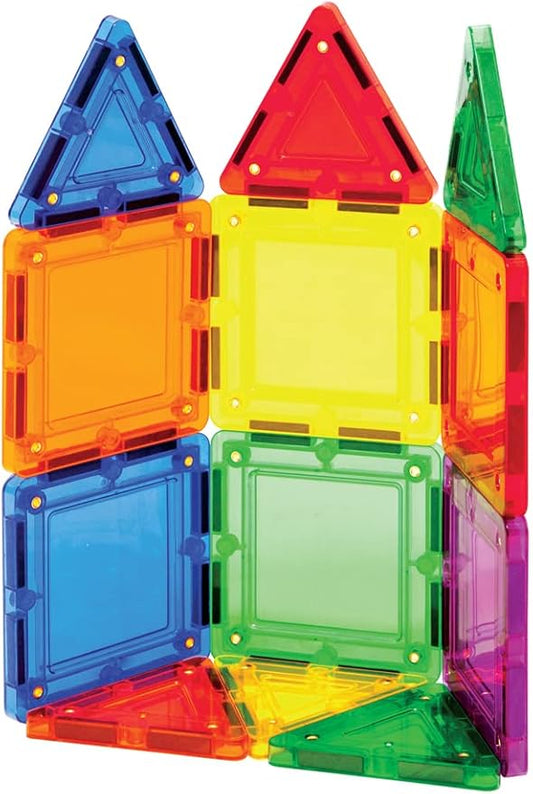 Tileblox Rainbow Magnetic Tiles (14 Piece Set)