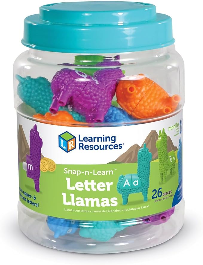 Snap-N-Learn Letter Llamas