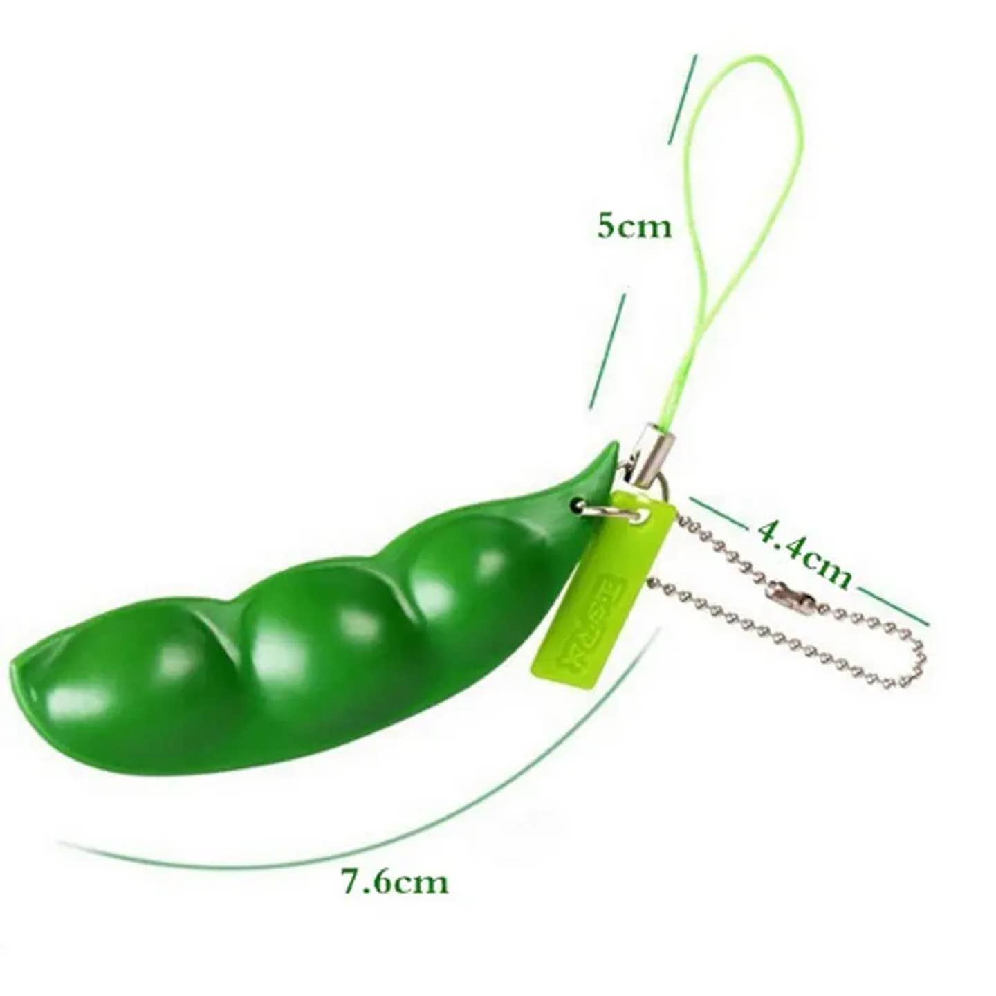 Pea's In A Pod - Fidget Keychain