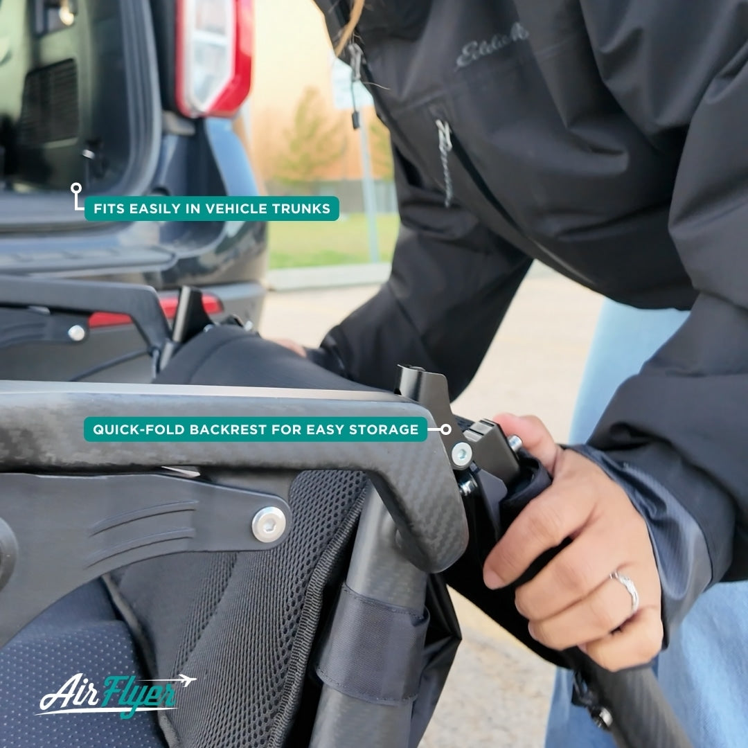 AirFlyer - Ultralight Carbon Fibre Electric Wheelchair