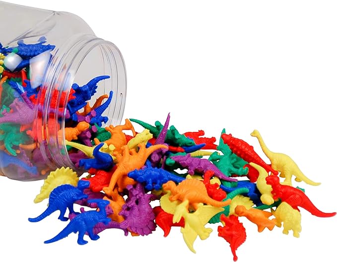 Mini Dino Counters (108 Pieces)