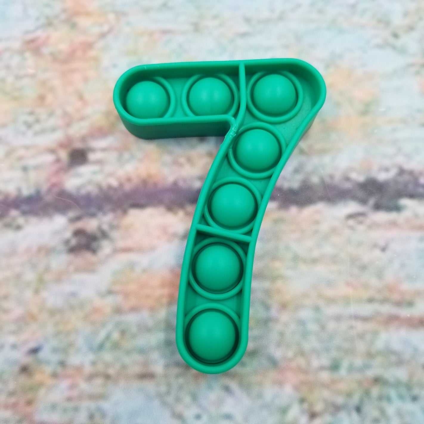 Green Numbers Pop It Set