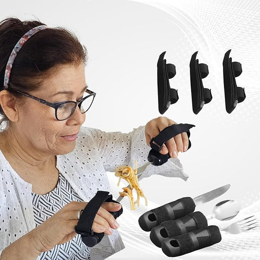 Weighted Adaptive Utensils with 3 Universal Cuffs