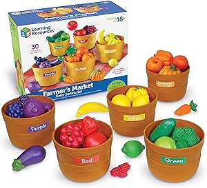 Farmer's Market Color Sorting Set