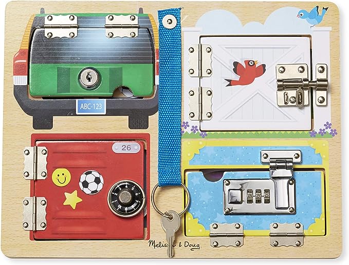 Melissa & Doug - Locks & Latches Board