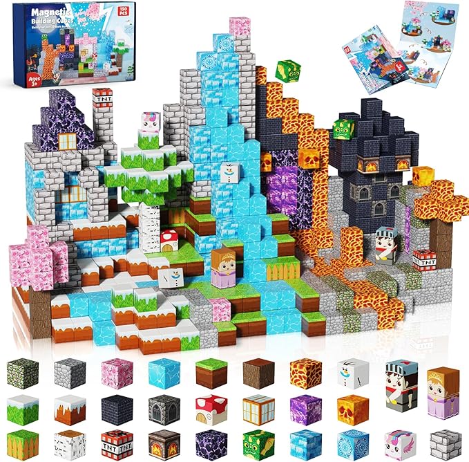 ToyUnited Magentic Building Blocks - 150 Pieces