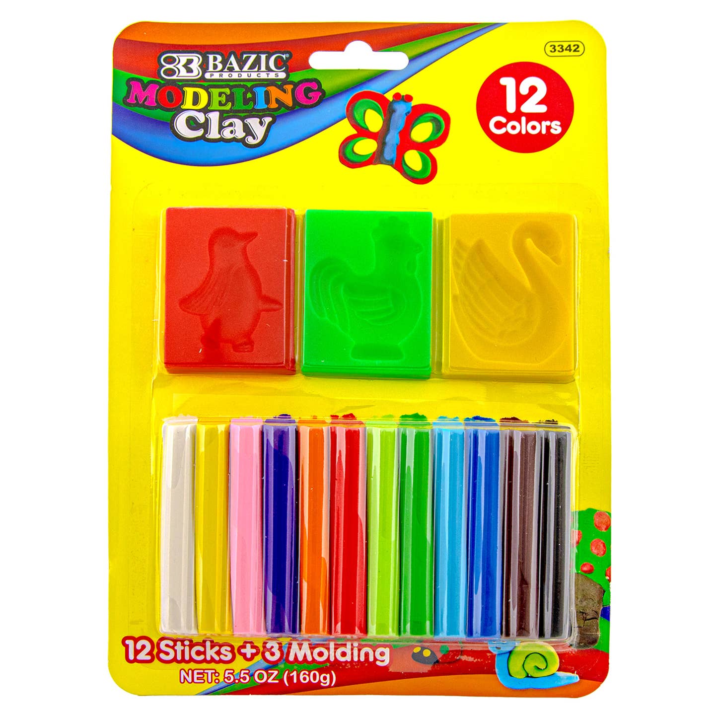 Modelling Clay (12 Colors)