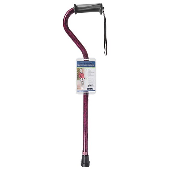 Offset Cane With Gel Grip