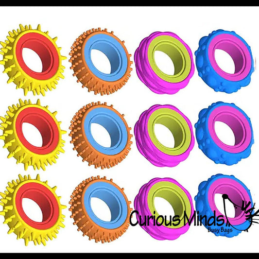 Soft Silicone Spin Ring