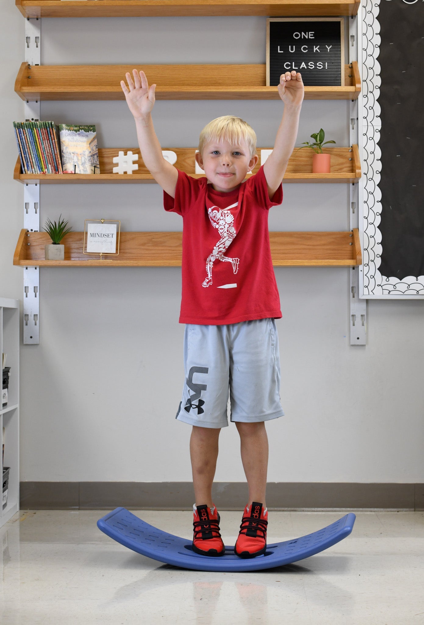 Seesaw Balance Board with Wood Balls