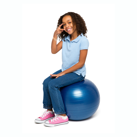 Balance Balls No-Roll Weighted - Dark Blue - 45 cm