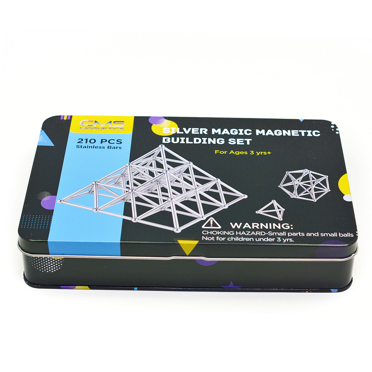 210 Piece Magnetic Building Set