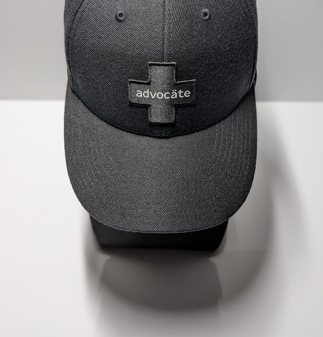 Black 6 Panel advocäte Hat