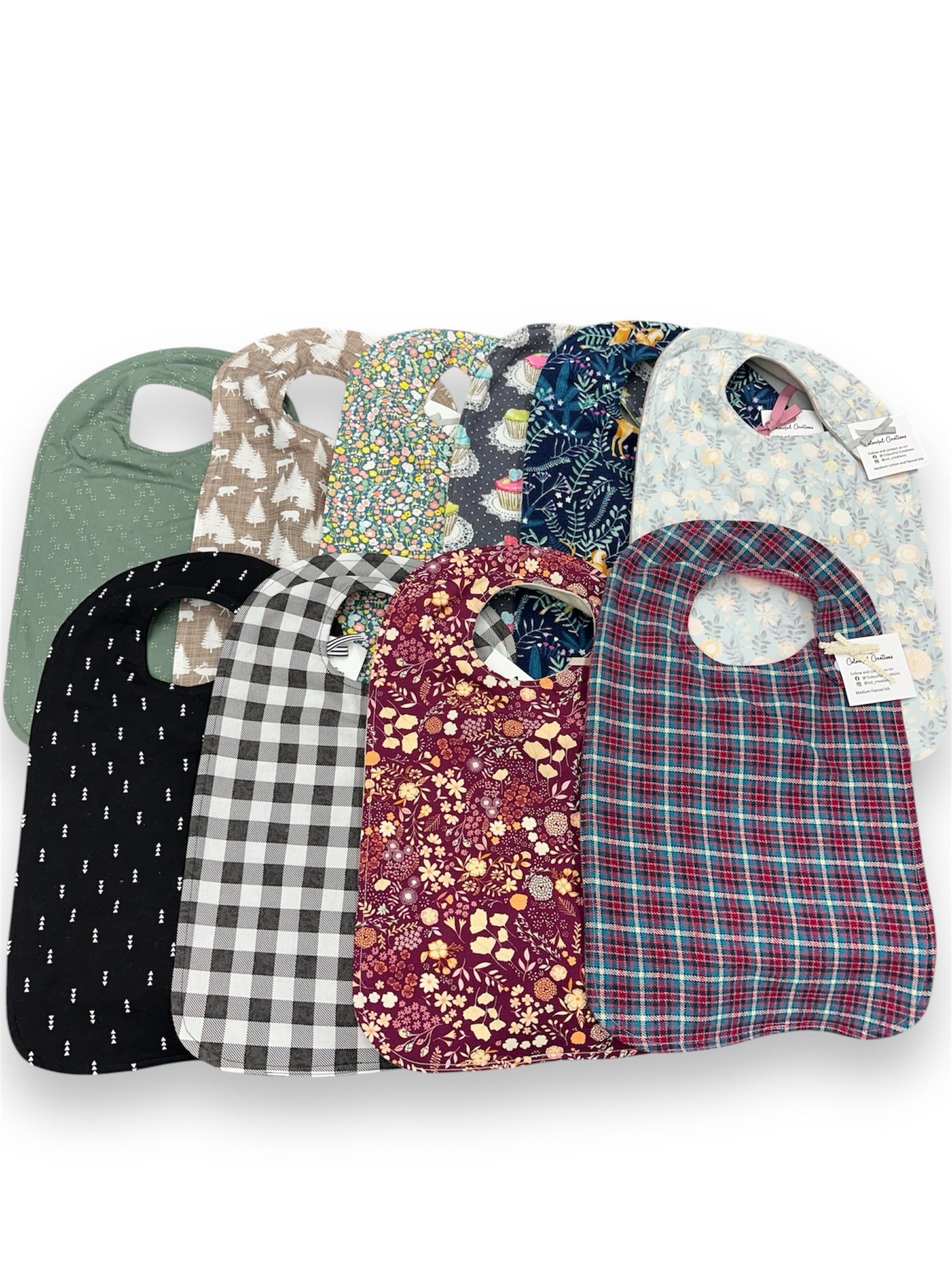 Bibs by Colourful Creations