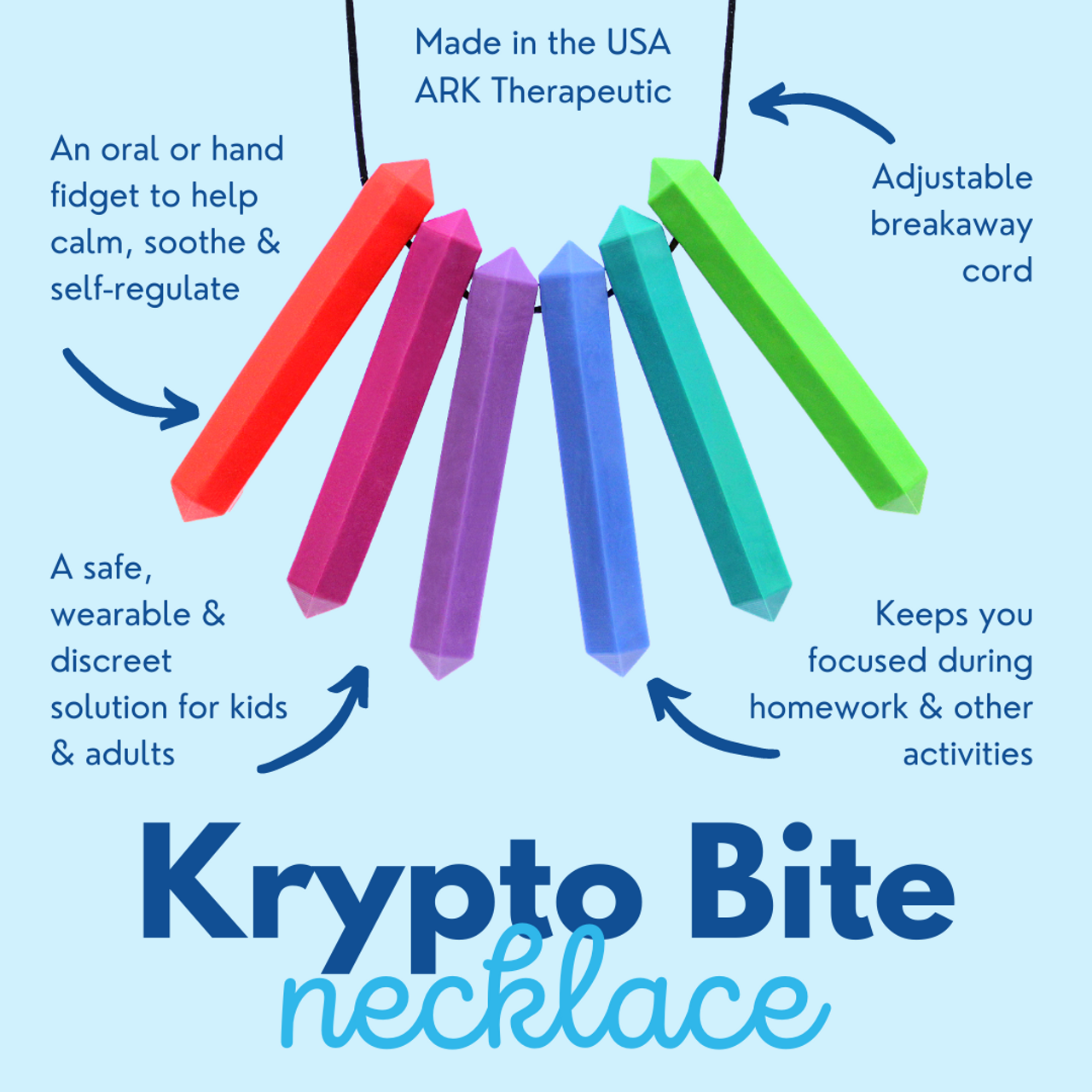 ARK's Krypto-Bite Chewable Gem Necklace
