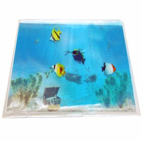 Weighted Gel Aquarium with Fish