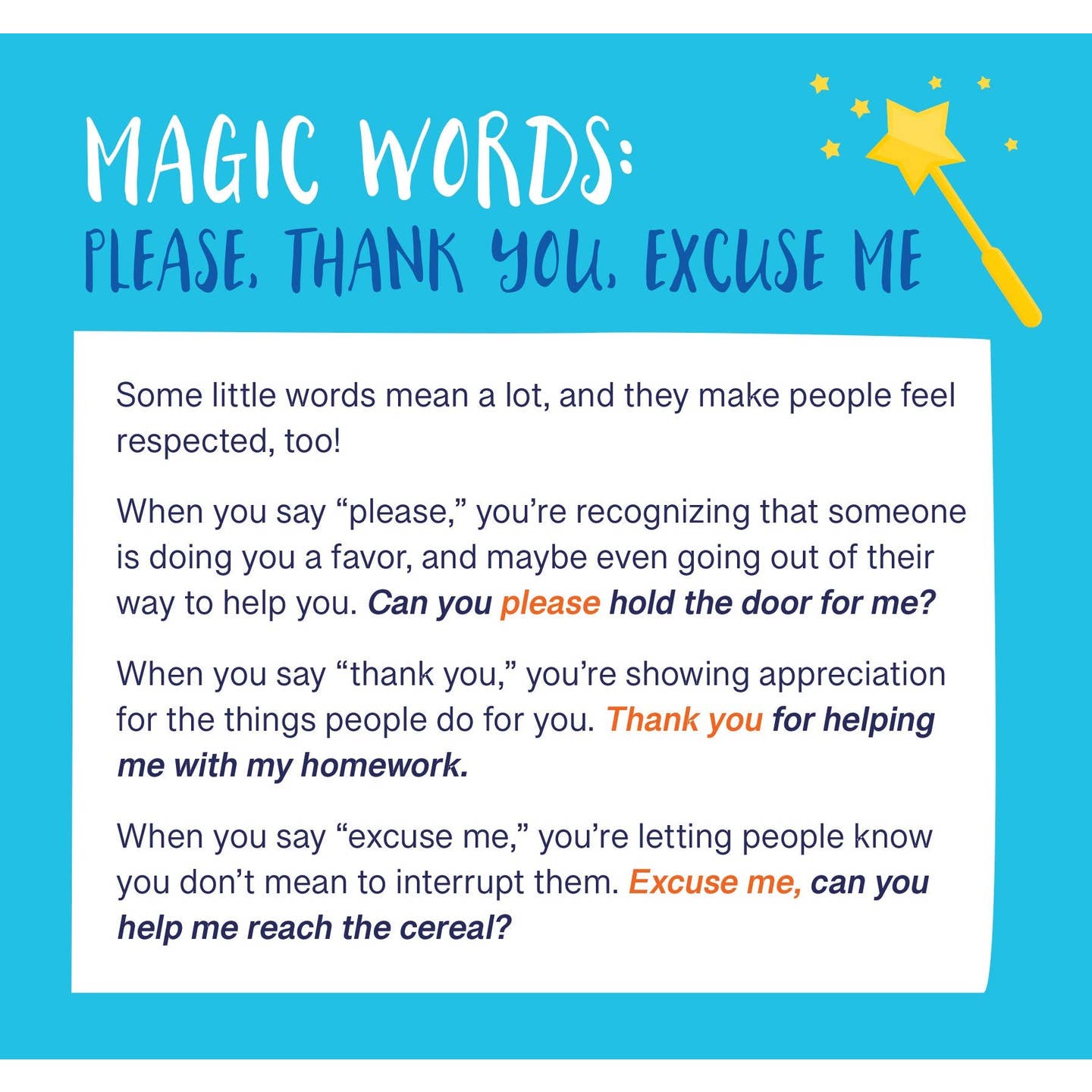 Everday Manners and Social Skills Flip Book