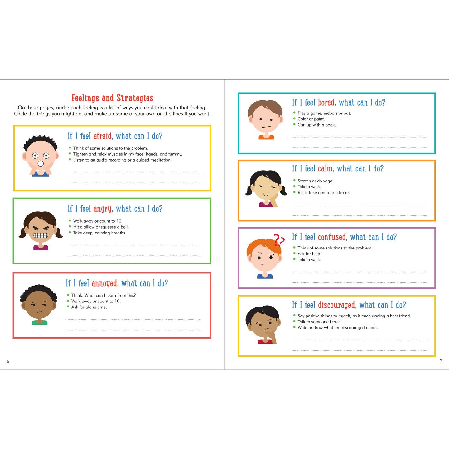 My Feelings and Emotions Activity Book