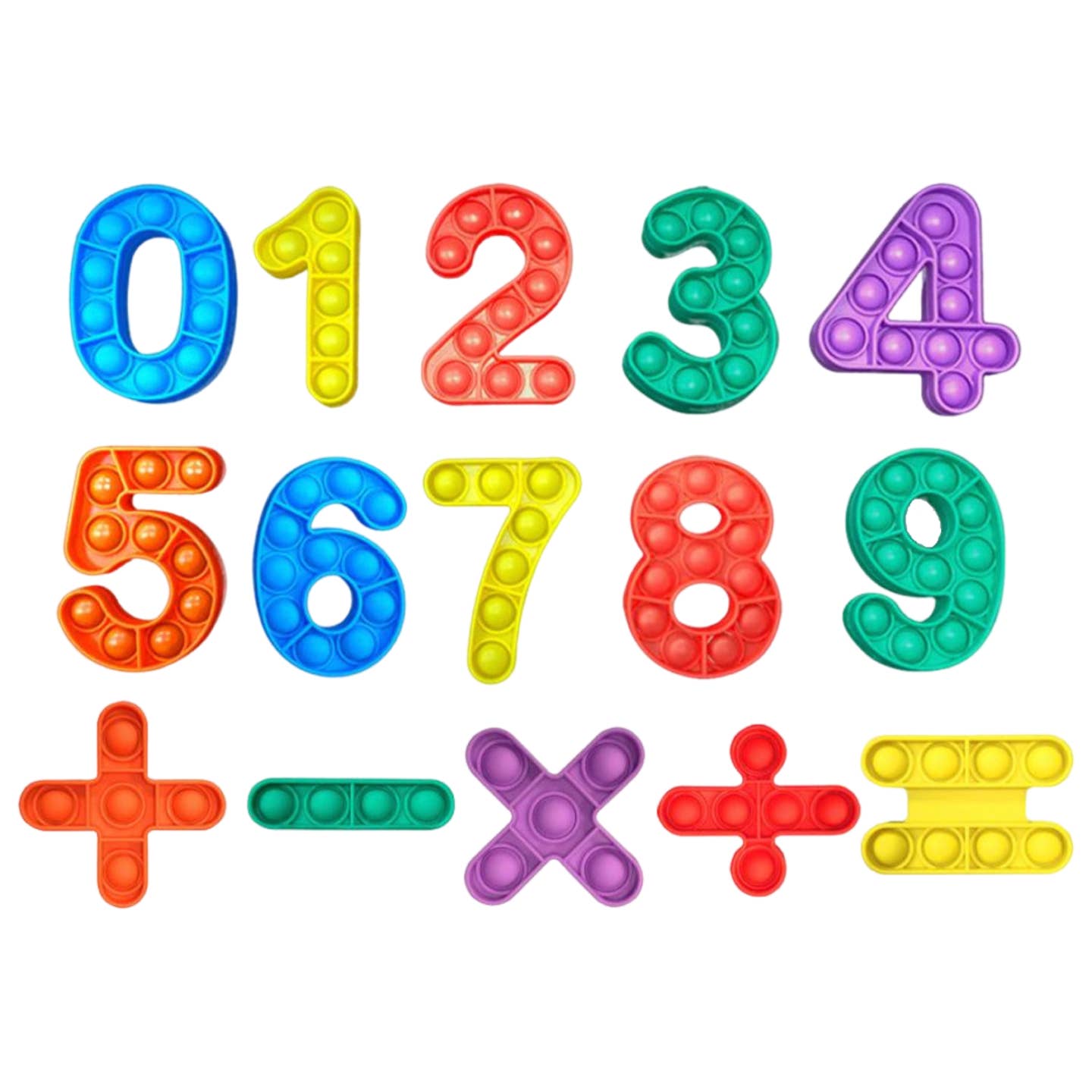 Numbers Pop It Set