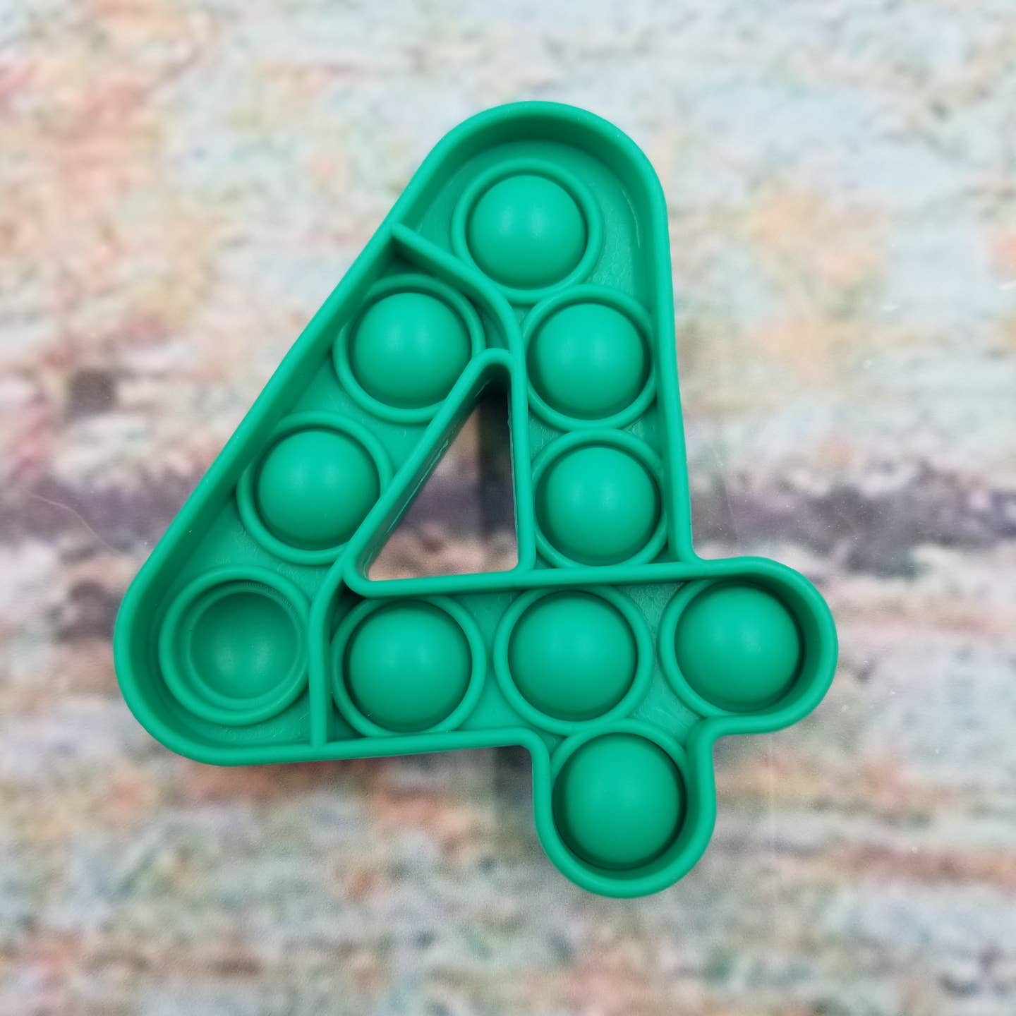 Green Numbers Pop It Set