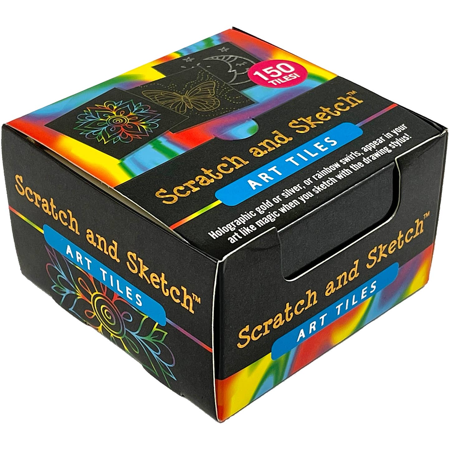 Scratch and Sketch Art Tiles