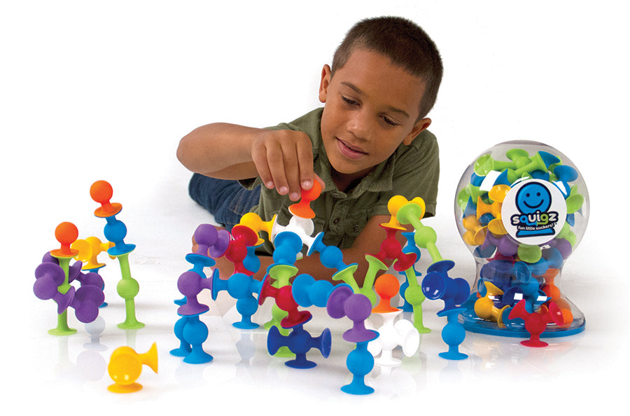 Fat Brain Toys Squigz Deluxe Set (50 Pieces)