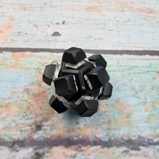 Full Button Keyboard Keychain