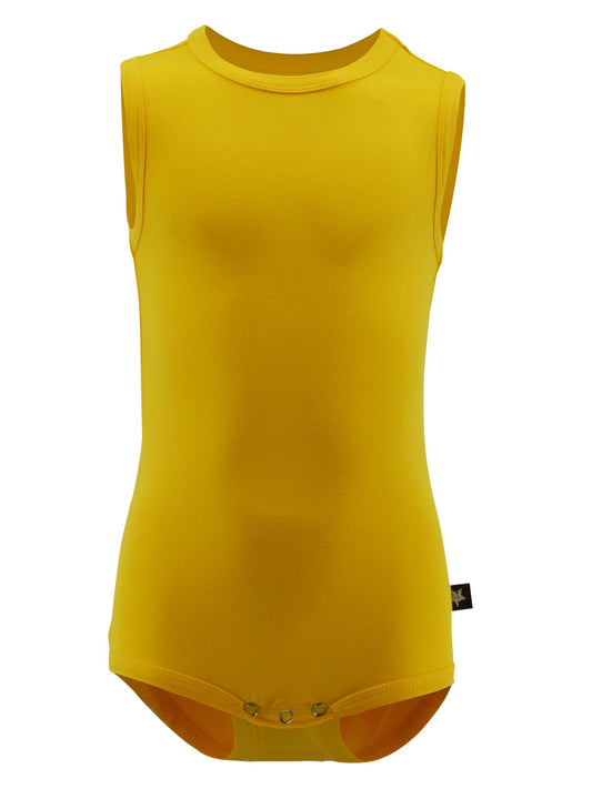 Child Unisex Sleeveless Snap Bodysuit
