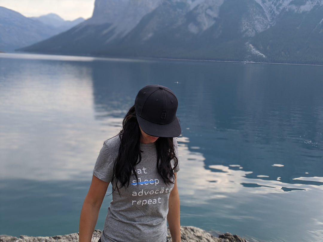 eat. sleep. advocäte. repeat Womens T-Shirt