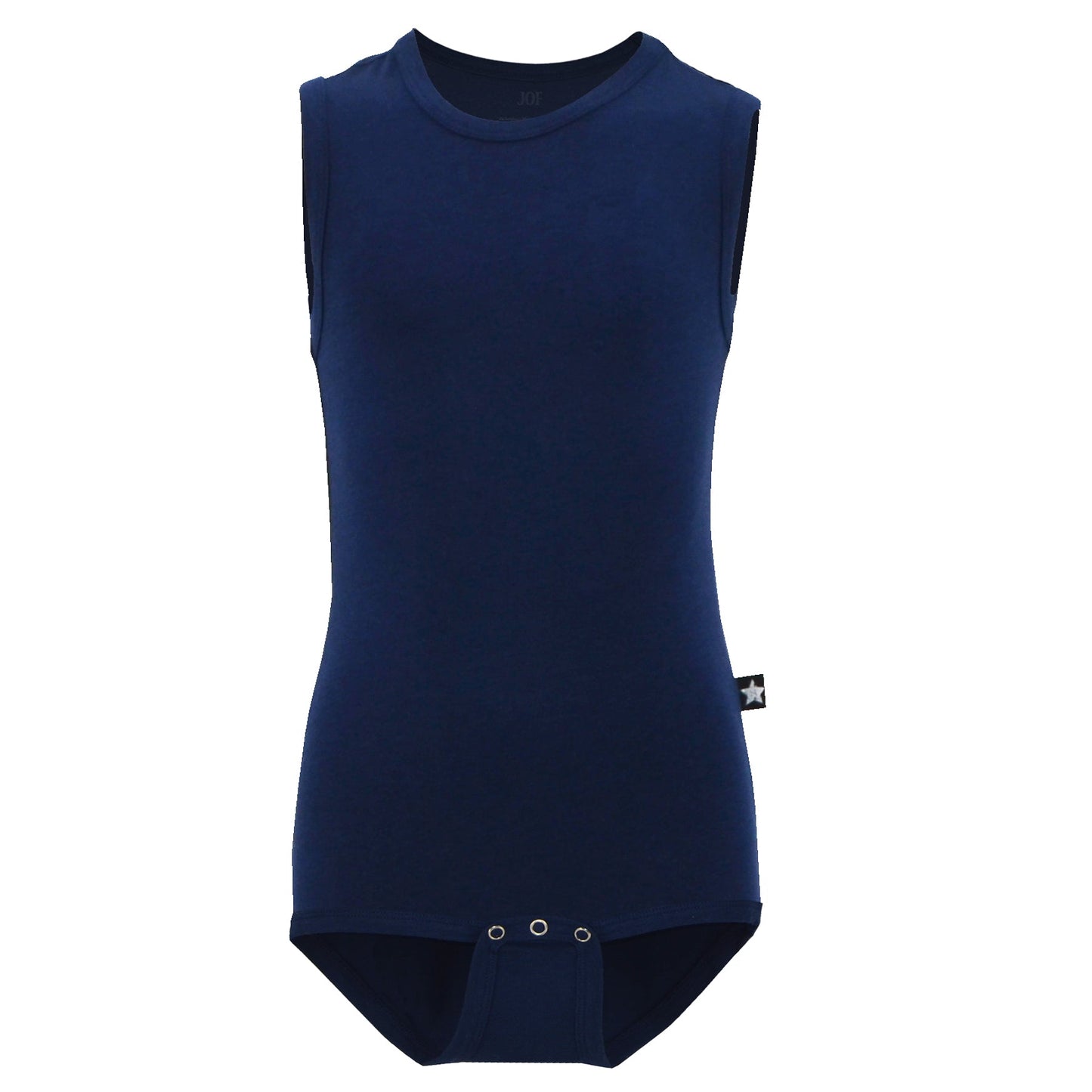 Child Unisex Sleeveless Snap Bodysuit