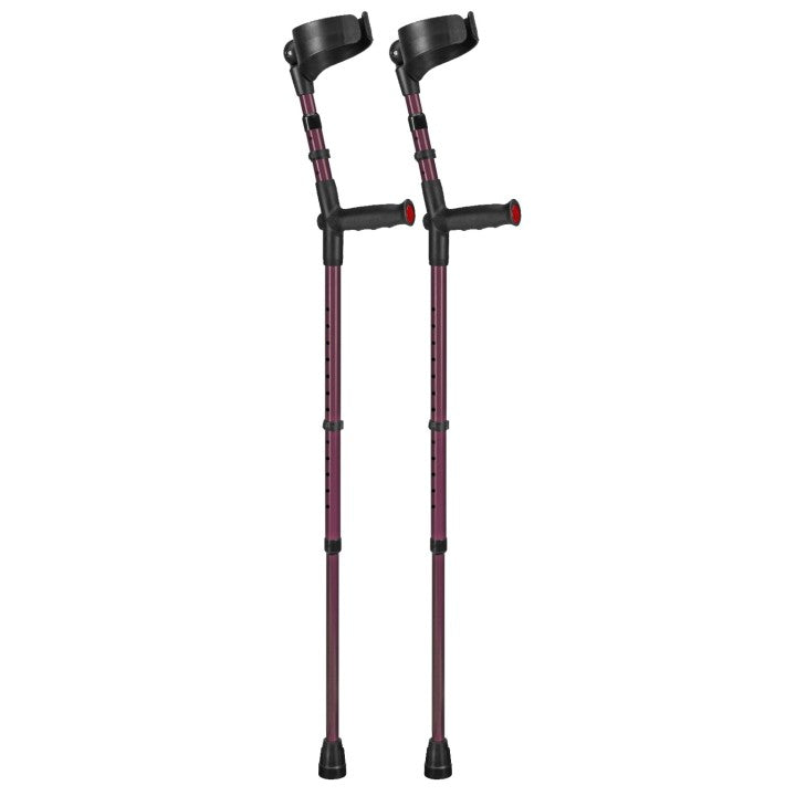 Anatomic Soft Grip Forearm Crutches Big XL (Closed Cuff)
