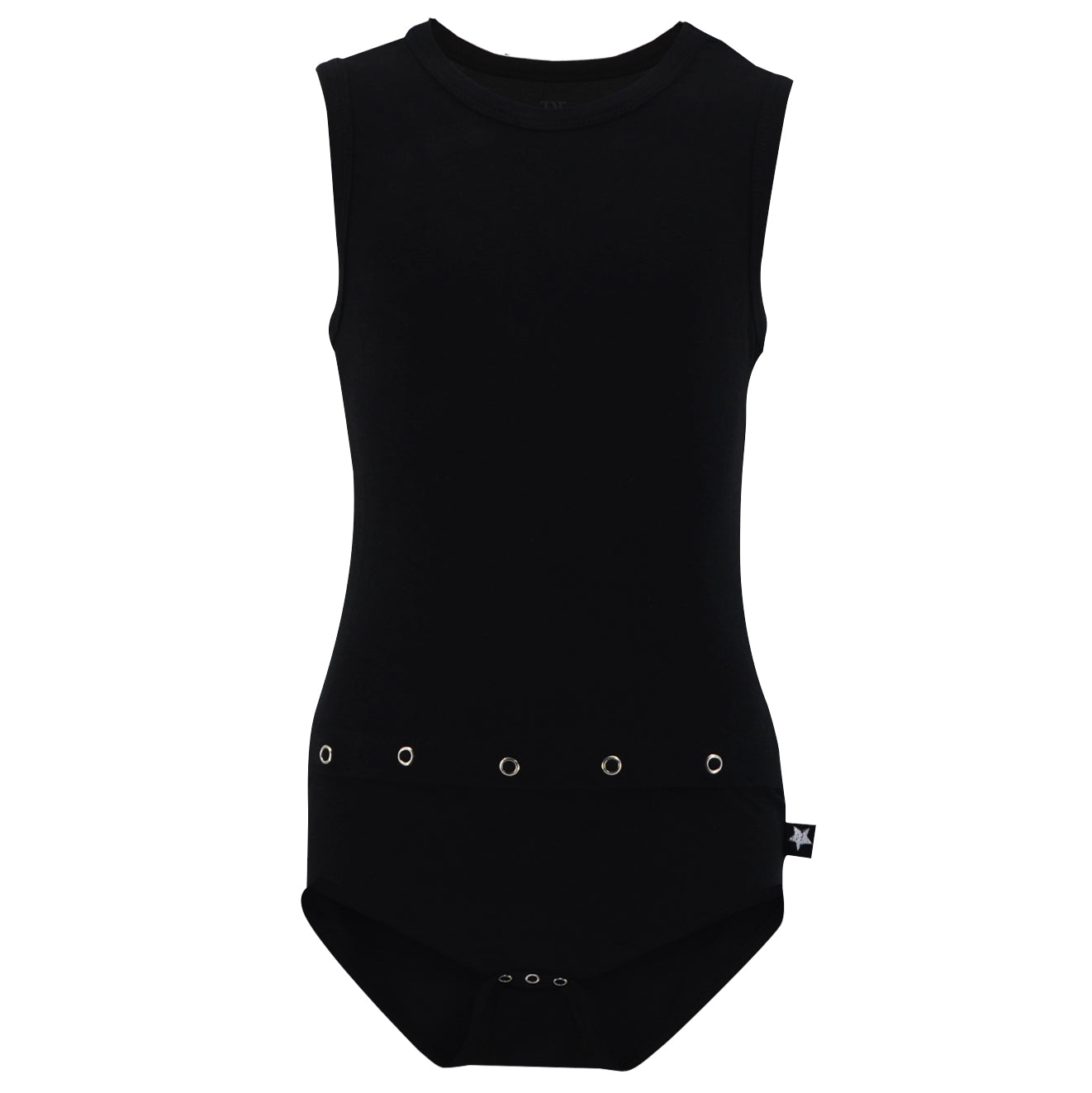Child Unisex Feeding Tube Sleeveless Bodysuit