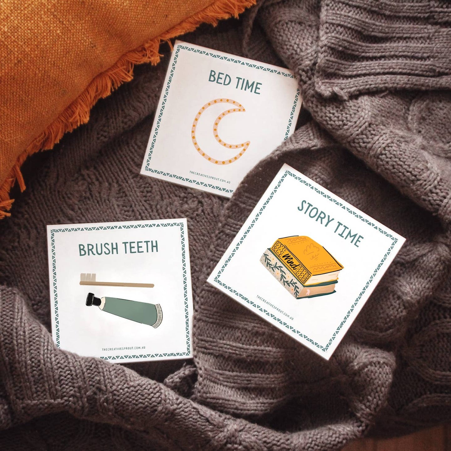 72 Daily Routine Cards