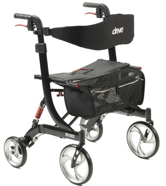 HD Nitro Rollator Black